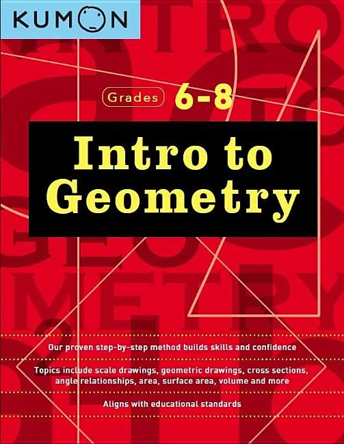 Kumon Grades 6-8 Intro to Geometry - Paperback