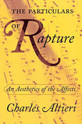 The Particulars of Rapture: An Aesthetics of the Affects - Paperback