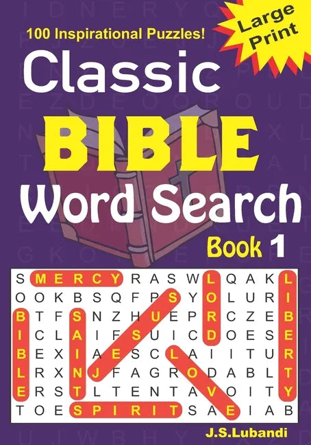 Classic BIBLE Word Search Book - Paperback