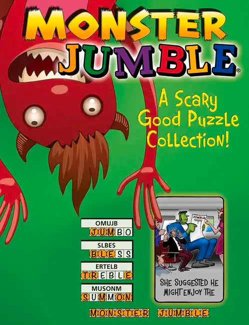 Monster Jumble(r): A Scary Good Puzzle Collection! - Paperback