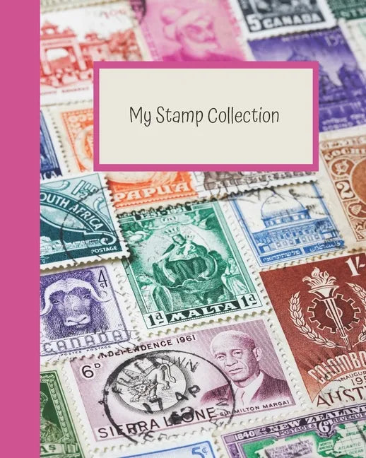 My Stamp Collection: Stamp Collecting Album for Kids - Paperback