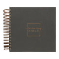 Illustrating Bible NIV Dark Grey - Spiral