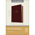 Santa Biblia Ntv, Edición de Referencia Ultrafina, Letra Grande (Sentipiel, Café Oscuro, Índice) - Imitation Leather