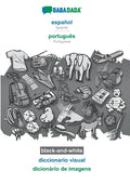 español - português, diccionario visual, BW: BABADADA Spanish - Portuguese, visual dictionary, BW - Paperback