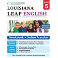 LEAP Test Prep: Grade 5 English Language Arts Literacy (ELA) Practice Workbook and Full-length Online Assessments: LEAP Study Guide - Paperback