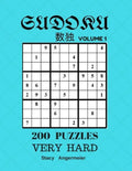 Sudoku 200 Puzzles Volume 1 Very Hard: 200 Sudoku Puzzles (Very Hard Level) - Paperback