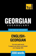 Georgian vocabulary for English speakers - 3000 words - Paperback