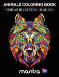 Animals Coloring Book: Coloring Book for Adults: Beautiful Designs for Stress Relief, Creativity, and Relaxation - Paperback