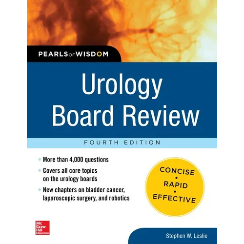 Urology Board Review Pearls of Wisdom, Fourth Edition - Paperback