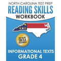 NORTH CAROLINA TEST PREP Reading Skills Workbook Informational Texts Grade 4: Preparation for the End-of-Grade ELA/Reading Assessments - Paperback