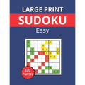 Large Print sudoku - Easy: Sudoku Book with 120 sudoku puzzles for adults and seniors - Paperback