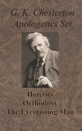 Chesterton Apologetics Set - Heretics, Orthodoxy, and The Everlasting Man - Hardcover