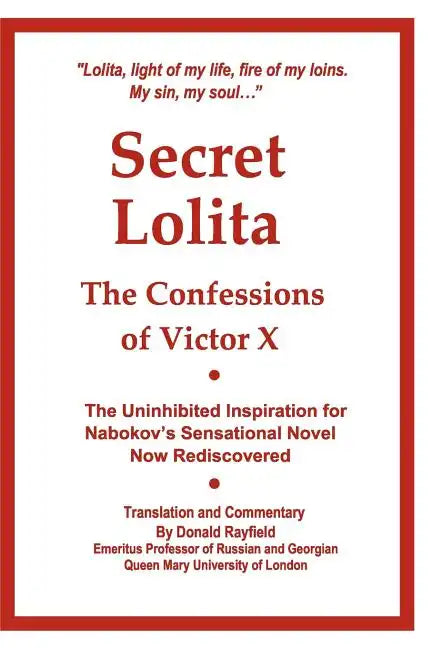 Secret Lolita: The Confessions of Victor X - Paperback