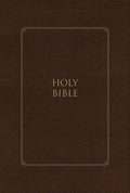 Kjv, Thompson Chain-Reference Bible, Large Print, Leathersoft, Brown, Red Letter, Thumb Indexed, Comfort Print - Imitation Leather