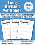 Long Division Workbook Year 6 - KS2: 100 Days of Practice Pages Timed Tests - Division With Remainders (Answers Included) - Ages 10-11 - Paperback
