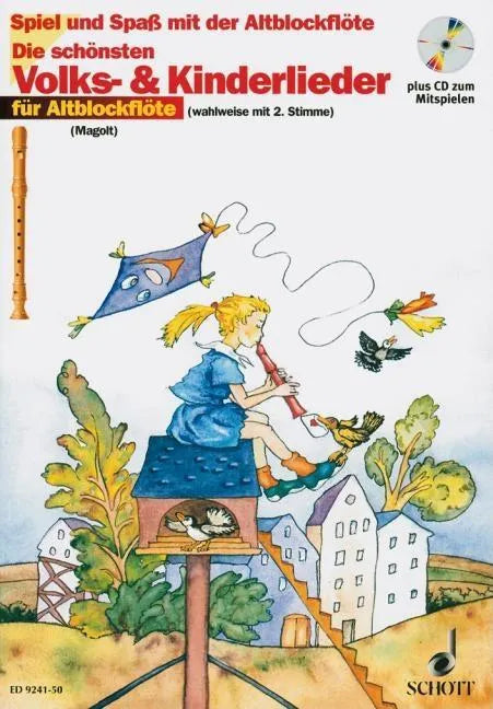 Volks- Und Kinderlieder: For Recorder - Hardcover