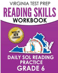 VIRGINIA TEST PREP Reading Skills Workbook Daily SOL Reading Practice Grade 6: Preparation for the SOL Reading Tests - Paperback