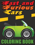 Fast and Furious Cars Coloring Book - Paperback