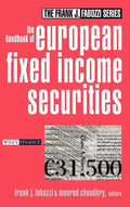 The Handbook of European Fixed Income Securities - Hardcover