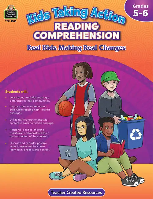 Kids Taking Action: Reading Comprehension (Gr. 5-6) - Paperback