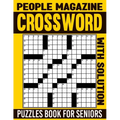 People Magazine Crossword Puzzles Book For Seniors with Solution: Stay Entertained and Stimulate Your Brain with a Variety of Puzzles - Paperback