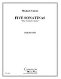 Five Sonatinas for Piano: The Family Suite - Paperback