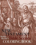 New Testament Bible Scenes Coloring Book - Paperback