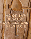 42 of 147 Negative Confessions 4100 B.C.E - Paperback