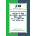 Judgment and Decision-Making Research in Accounting and Auditing - Paperback