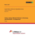 Active Labour Market Policies in Germany and Denmark. A comparison - Paperback