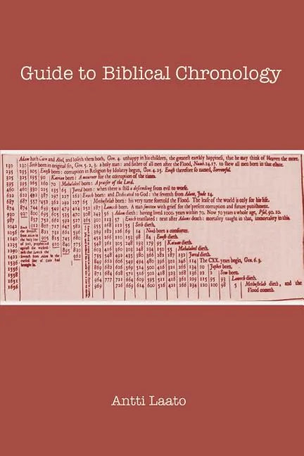Guide to Biblical Chronology - Paperback