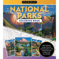 National Parks Coloring Book: Color Famous Scenes from the National Parks in the Whimsical Style of Folk Artist Eric Dowdle - Paperback