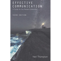 Effective Communication: A Guide for the People Professions - Paperback