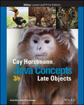 Java Concepts: Late Objects - Loose Leaf