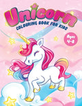 Unicorn Colouring Book for Kids Ages 4-8: Fun Children's Colouring Book - 50 Magical Pages with Unicorns, Mermaids & Fairies for Toddlers & Kids to Co - Paperback