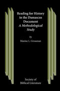 Reading for History in the Damascus Document - Paperback