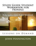Study Guide Student Workbook for Frindle: Lessons on Demand - Paperback