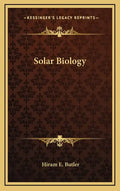 Solar Biology - Hardcover