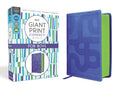 Nirv, Giant Print Compact Bible for Boys, Leathersoft, Blue, Comfort Print - Imitation Leather