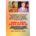 Mayores hazañas - 16 Con - Watchman Nee y Witness Lee en Cómo estudiar la Biblia; la vida..: cristiana normal; Autoridad Espiritual y Sumisión; Sentar - Paperback