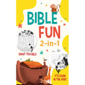 Bible Fun 2-In-1: Giant Trouble and It's Dark in the Ark! - Paperback