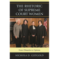 Rhetoric of Supreme Court Women: From Obstacles to Options - Paperback