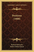 Positions (1888) - Paperback