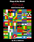 Flags of the World Series (Africa), adult coloring book - Paperback