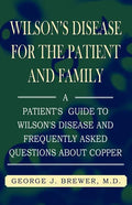 Wilson's Disase for the Patient and Family - Paperback
