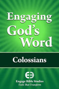 Engaging God's Word: Colossians - Paperback