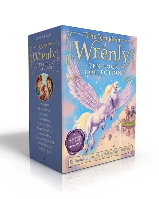 The Kingdom of Wrenly Ten-Book Collection (Boxed Set): The Lost Stone; The Scarlet Dragon; Sea Monster!; The Witch's Curse; Adventures in Flatfrost; B - Boxed Set