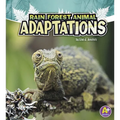 Rain Forest Animal Adaptations - Paperback