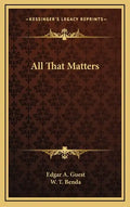 All That Matters - Hardcover