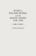 Scots in Poland, Russia and the Baltic States, 1550-1850 - Paperback